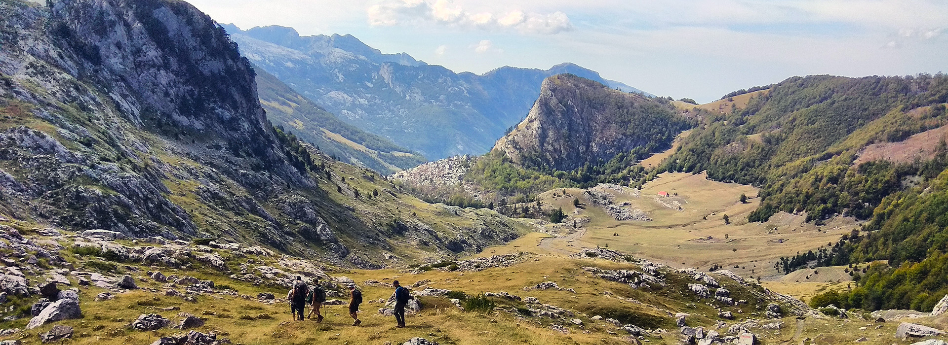 The Peaks of the Balkans walking guided holiday - Path toward Nikc