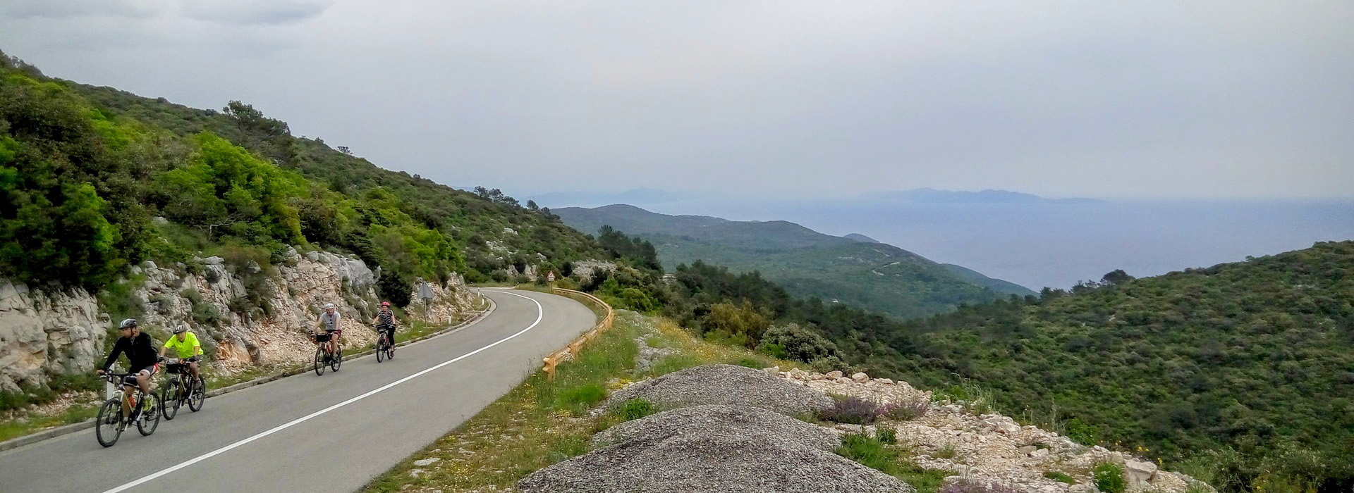 Cycling on the Dalmatian Coast guided holiday - Korcula