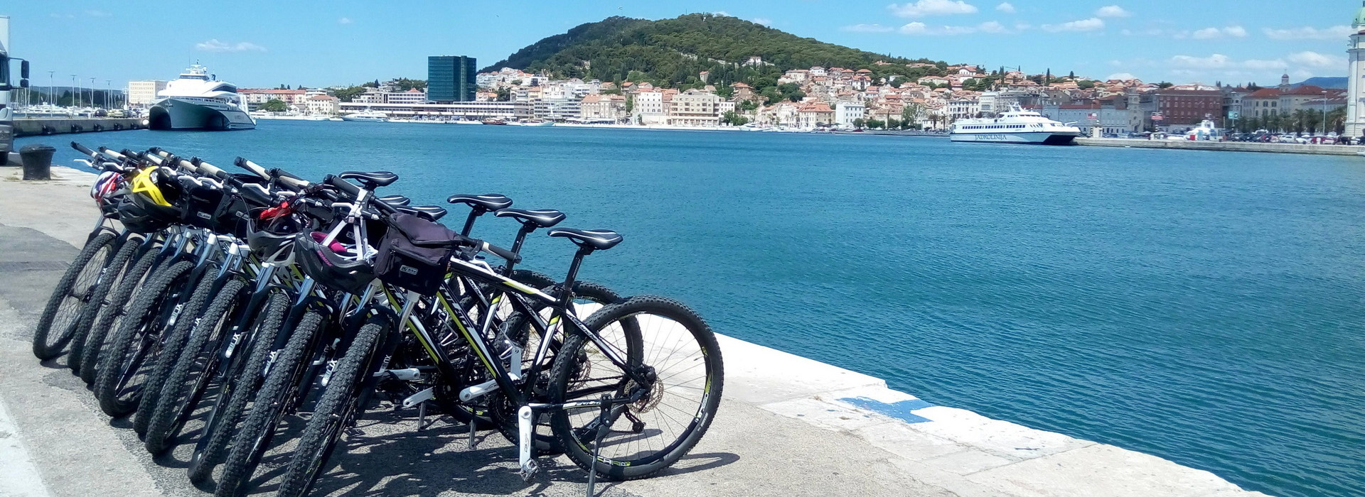 Cycling on the Dalmatian Coast guided holiday - Split